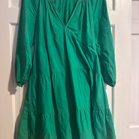 Xirena Nadia Green Tiered Dress - Picture 3 of 4